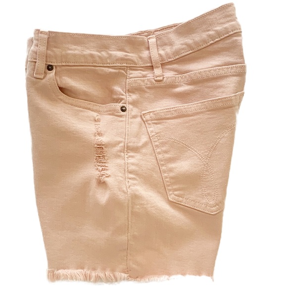 Calvin Klein Girl’s Jeans Distressed Shorts Size 14 - Picture 5 of 9